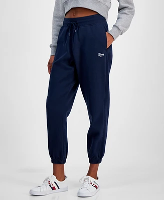 Tommy Jeans Women's Relaxed Script Logo Sweatpants