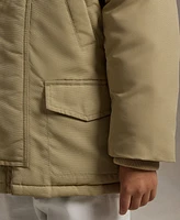 Polo Ralph Lauren Toddler and Little Boys Artificial-fur-Trim Down Parka Jacket
