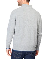 Tailorbyrd Men's Waffle Quarter Zip