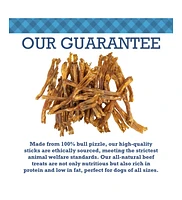 Country Living Premium Bovine Tendon Dog Treats - All-Natural, High-Protein, Low-Fat Chews for Joint Support & Dental Care - 10-Pack