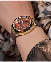 Guess Women's Multi-Function Leather Watch 36mm