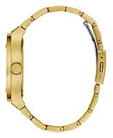 Guess Men's Multi- Function Gold Tone Stainless Steel Watch 45mm