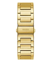 Guess Men's Analog Gold Tone Stainless Steel Watch 44mm