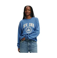 Cotton On Women's Classic Graphic Crew Sweatshirt