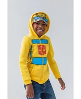 Transformers Boys Optimus Prime Bumblebee Megatron Fleece Pullover Hoodie to