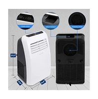 SereneLife Portable Air Conditioner, 8,000 Btu, Built-in Dehumidifier & Fan