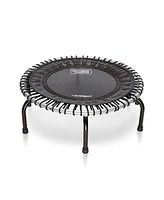 JumpSport 350 Indoor 39-Inch Mini Trampoline and Handle Bar Accessory, Black