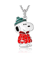 Peanuts Snoopy Puffer Jacket Pendant