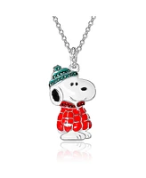 Peanuts Snoopy Puffer Jacket Pendant