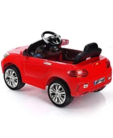 Costway 6V Kids Ride On Car Rc Remote Control Battery Powered w/ Led Lights MP3