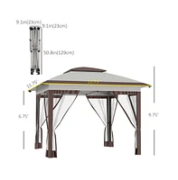 Slickblue Pop-Up Canopy Tent for Quick and Easy Outdoor Shelter