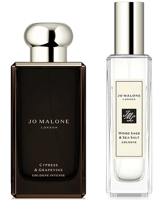 Jo Malone London Men's 2-Pc. Cypress & Grapevine and Wood Sage & Sea Salt Cologne Gift Set