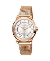 Ferre Milano Women's Classic White Dial Watch