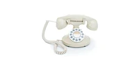 Gpo Retro Gpoprlpbcr Pearl Classic Desktop Push Button Telephone - Cream