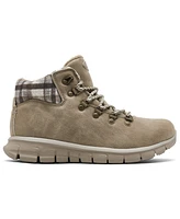 Skechers Women's Synergy - Plaid Mood Hiking Sneaker boots from Finish Line