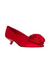 Katy Perry Women's Micro Heel Flower Pumps