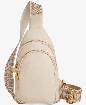 Style & Co Webbing Strap Small Sling Bag, Exclusively at Macy's