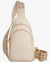 Style & Co Webbing Strap Small Sling Bag, Exclusively at Macy's