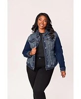 Slink Jeans Plus Denim Jacket 25" Length