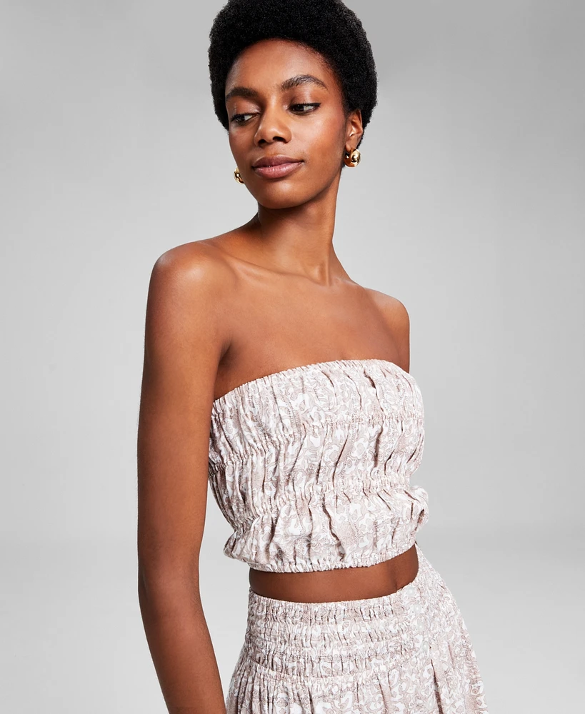 And Now This Women's Cotton Strapless Tube Top, Created for Macy's