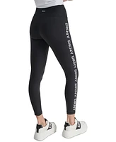 Dkny Sport Women's 7/8 Logo Active Leggings