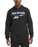 Reebok Men's Identity Regular-Fit Logo-Print Fleece Hoodie