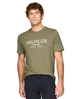 Tommy Hilfiger Men's Short Sleeve Crewneck Logo T-Shirt