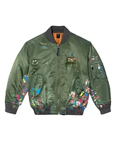 Cross Colours Men's Cxc Atelier Painter Flight Jacekt