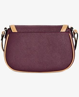 Giani Bernini Saffiano Small Saddle Crossbody, Created for Macy's