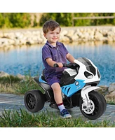 Kids Ride On Motorcycle Bmw Licensed 6V Electric 3 Wheels Bicycle Music&Light