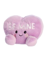 Aurora Mini Be Mine Candy Heart Palm Pals Adorable Plush Toy Purple 5"