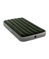 Intex Dura-Beam Standard Downy Air Mattress w/Built-In Foot Pump, Twin, 2 Pack