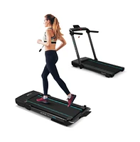 SereneLife Folding Motorized Treadmill Machine with Smart Speed Control