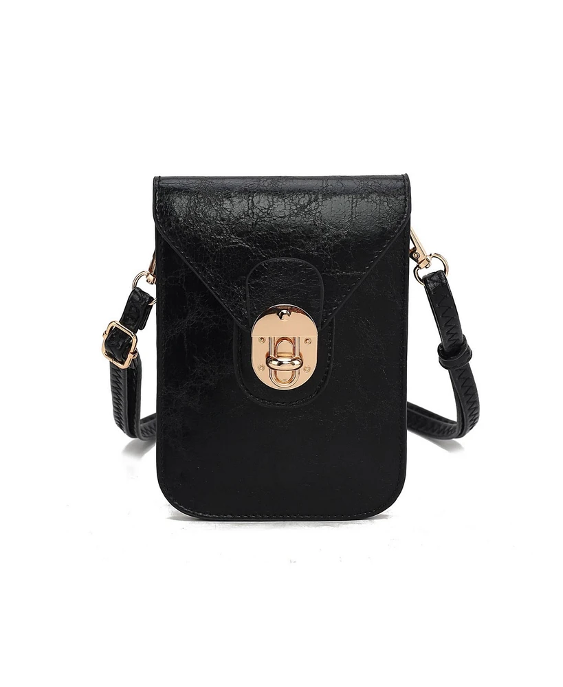 Mkf Collection Havana Small Phone Crossbody Bag by Mia K