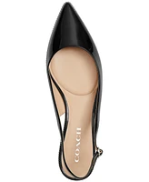 Coach Women's Claire Patent Leather Skimmer Flats