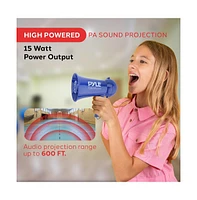 Pyle Record Megaphone With Built-in Microphone & Siren