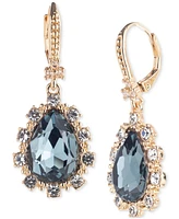 Marchesa Pave & Color Crystal Pear-Shape Drop Earrings