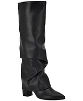 Guess Women's Geima Knee-High Foldover Slouch Boots