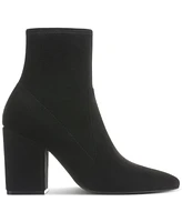 On 34th Women's Lydiaa Pointed-Toe Block-Heel Booties, Created for Macy's