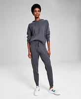 And Now This Women's Sweater-Knit Cargo Jogger Pants, Exclusively at Macy's