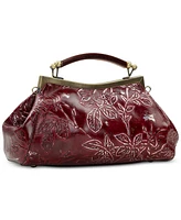 Patricia Nash Kelmscott Frame Leather Bag, Created for Macy's