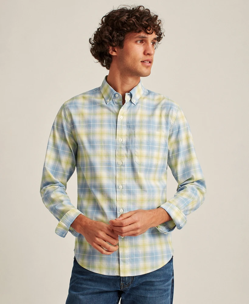 Bonobos Men's Long Sleeve Button-Down Plaid Shirt