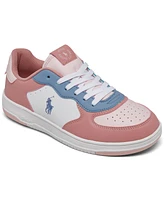 Polo Ralph Lauren Big Girls Masters Court Casual Sneakers from Finish Line