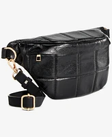 I.n.c. International Concepts Metallic Quilted Belt Bag