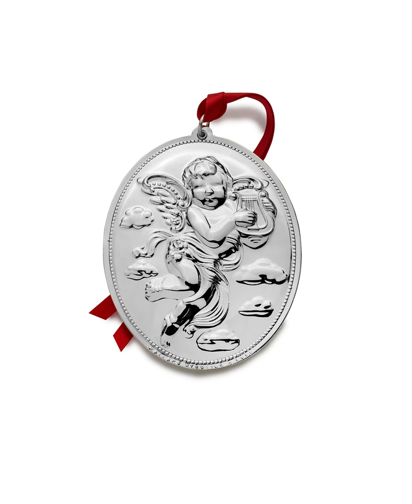 Wallace 2024 Sterling Grande Baroque Angel Ornament, 24th Edition