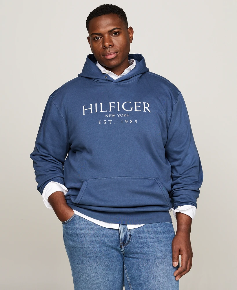 Tommy Hilfiger Men's Big & Tall Logo Hoodie