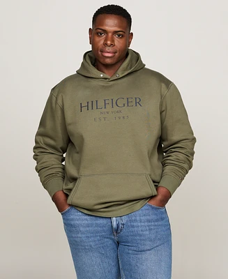 Tommy Hilfiger Men's Big & Tall Logo Hoodie