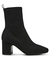 Anne Klein Women's Tessel Block Heel Knit Dress Booties