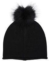 Lauren Ralph Textured Logo with Pom Hat