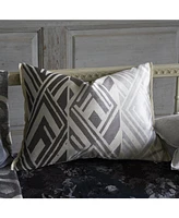 Designers Guild Valbonella Graphite Silk Decorative Pillow